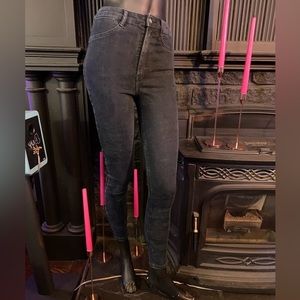 Zara High Rise Skinny Jeans